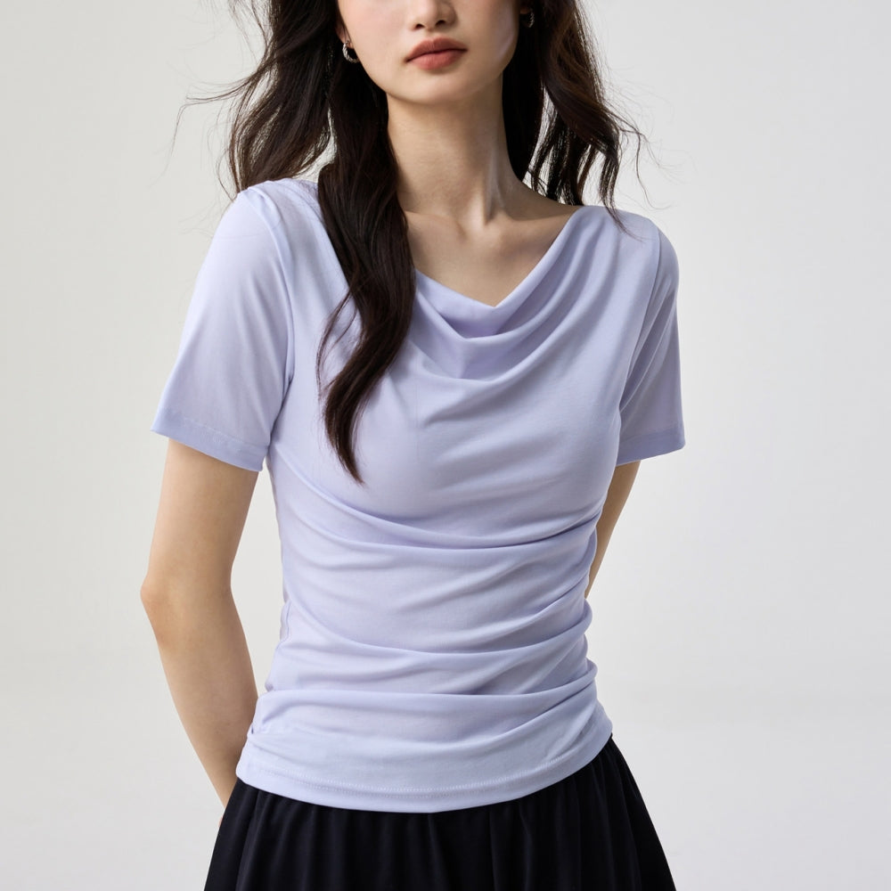 ワンショルダーTシャツ