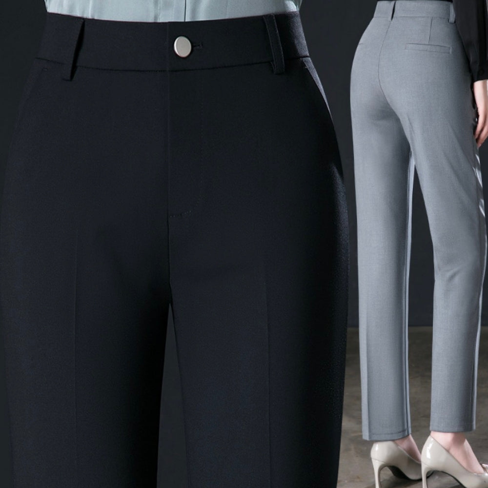 ハイウエストストレートパンツ