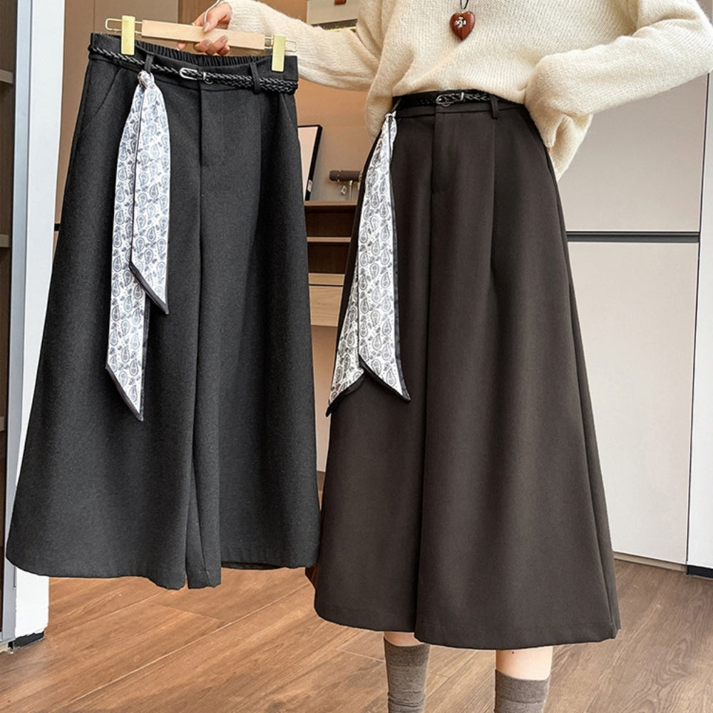 ウエストシャーリングウールパンツ|オフィスカジュアル レディース 通販【ミレジェネ】