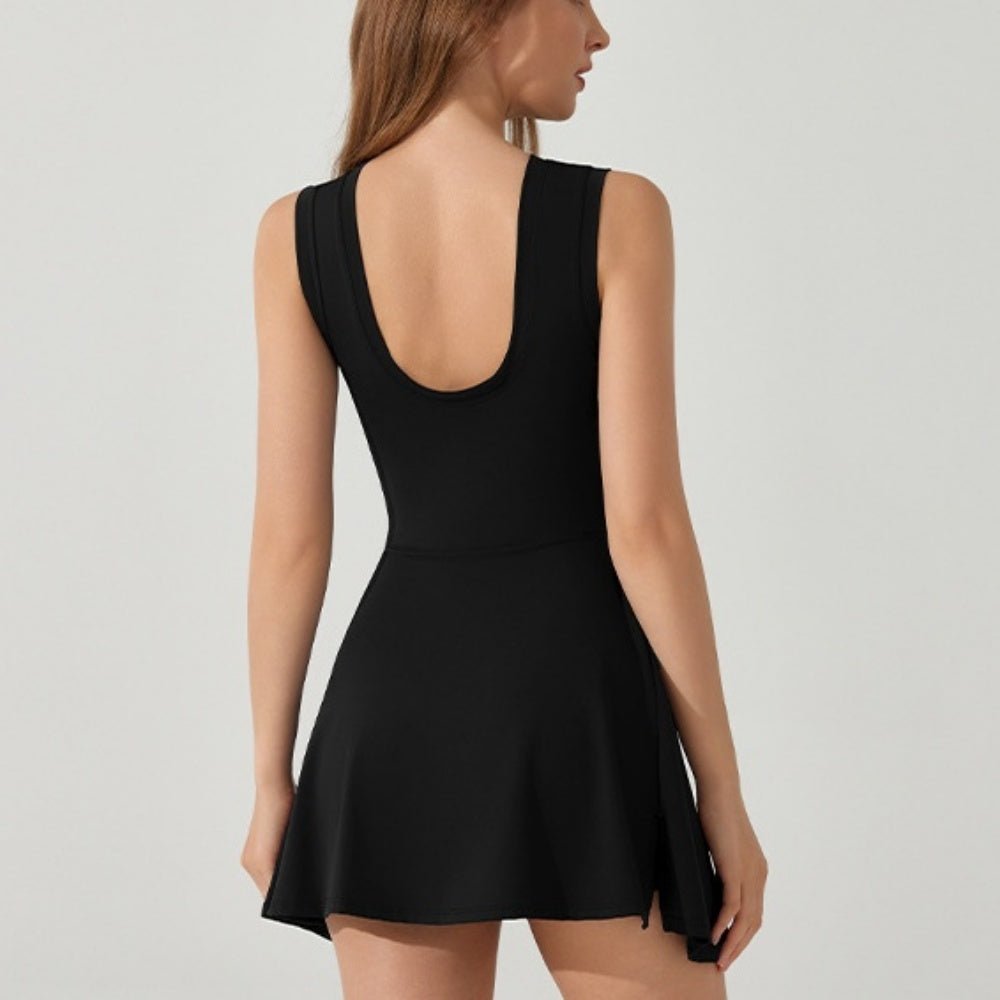 フェイク2ピースヨガミニワンピース|オフィスカジュアル レディース 通販【ミレジェネ】