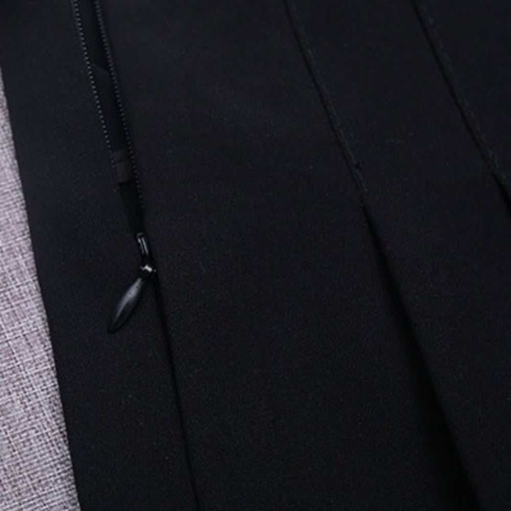 ハイウエスト2タックテーパードパンツ|オフィスカジュアル レディース 通販【ミレジェネ】