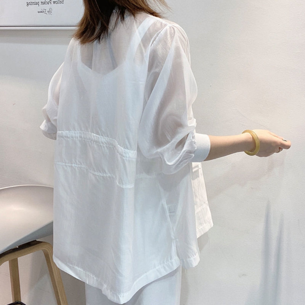 ウエストシャーリングシアーブルゾン