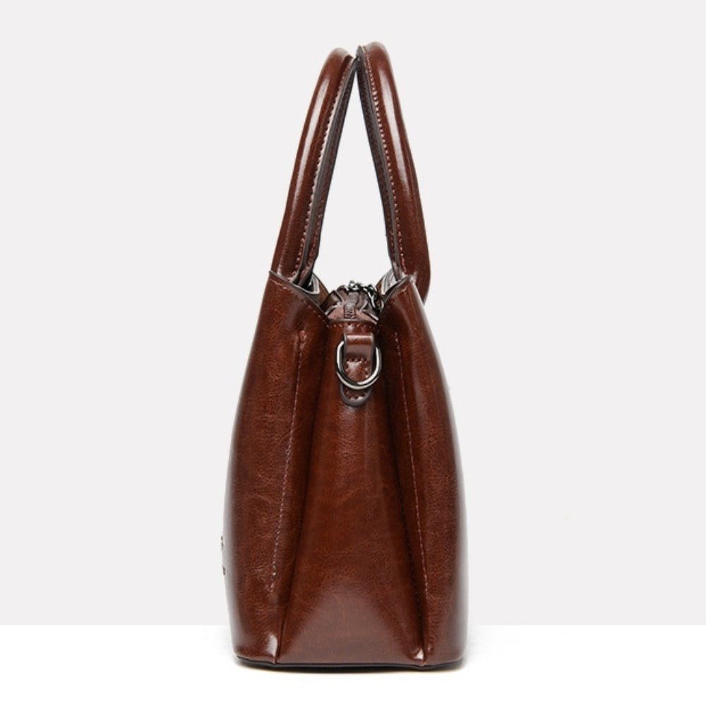 スクエア2WAYハンドバッグ|オフィスカジュアル レディース 通販【ミレジェネ】