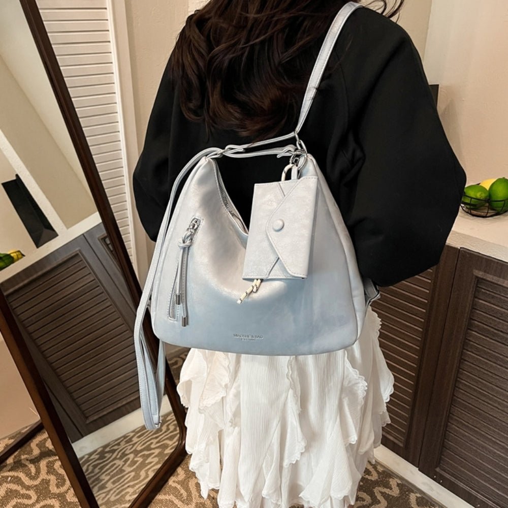 ラウンドジップ2WAYバッグ|オフィスカジュアル レディース 通販【ミレジェネ】