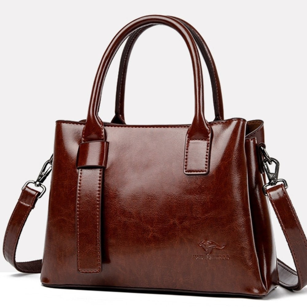 スクエア2WAYハンドバッグ|オフィスカジュアル レディース 通販【ミレジェネ】