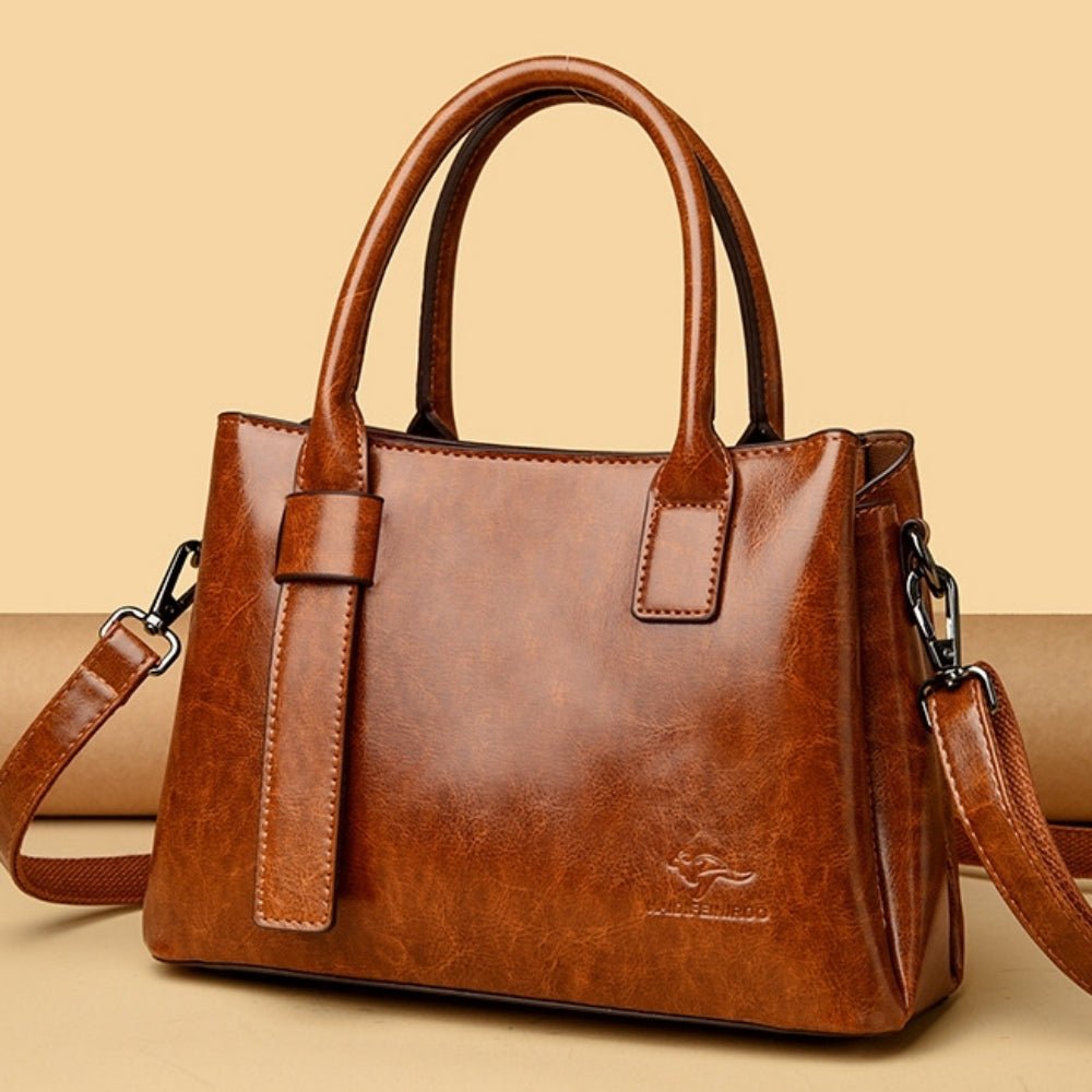 スクエア2WAYハンドバッグ|オフィスカジュアル レディース 通販【ミレジェネ】