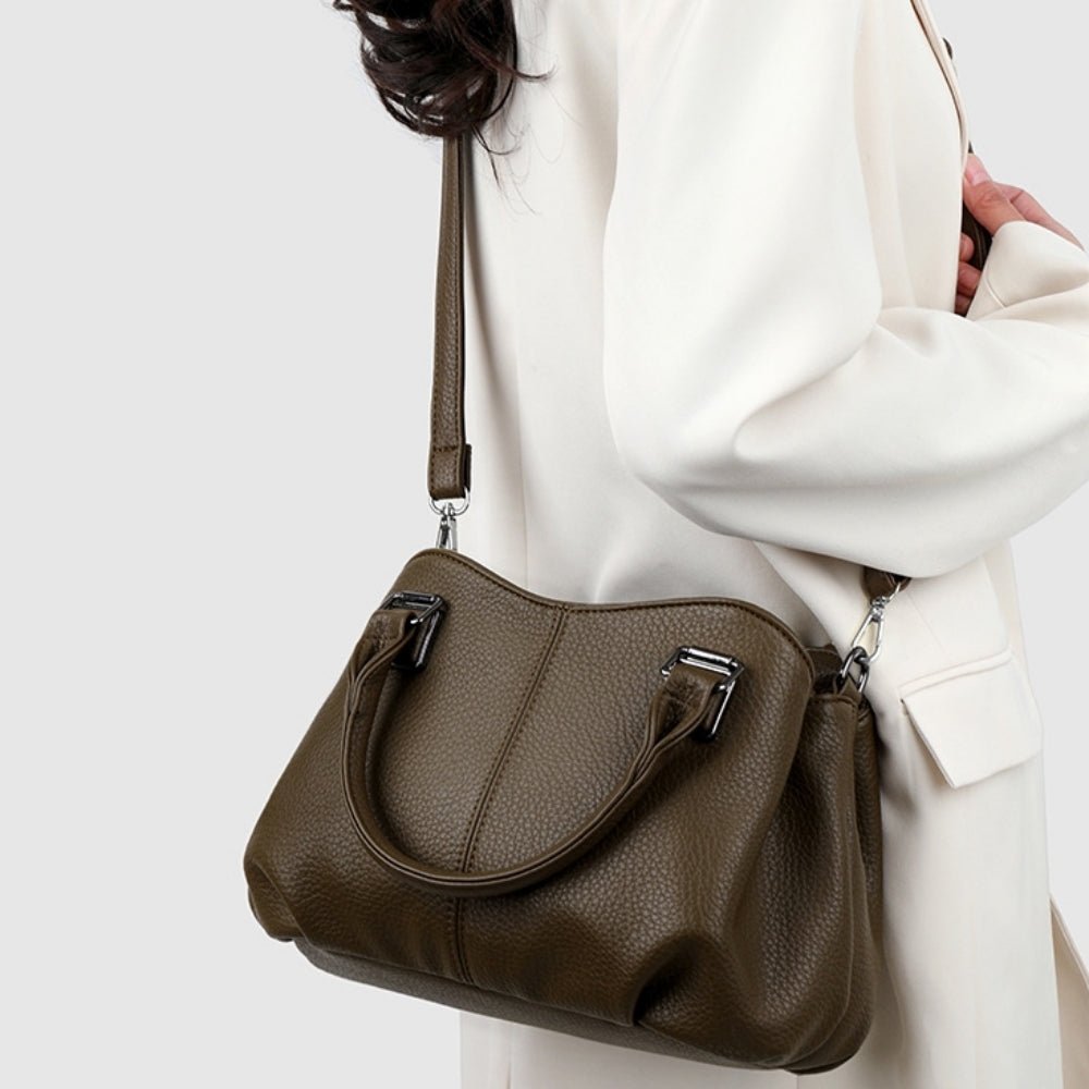 型押し2WAYショルダーBAG|オフィスカジュアル レディース 通販【ミレジェネ】