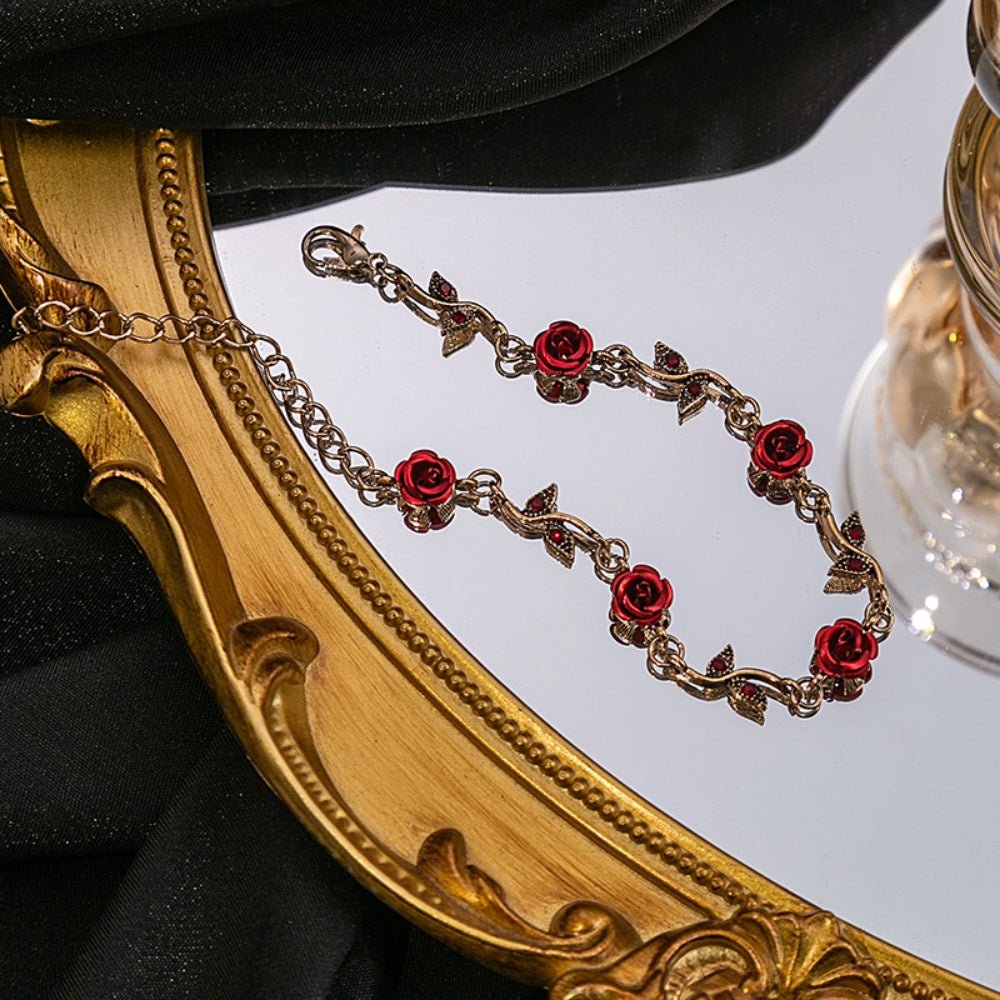 ローズモチーフアクセサリー3点セット|オフィスカジュアル レディース 通販【ミレジェネ】