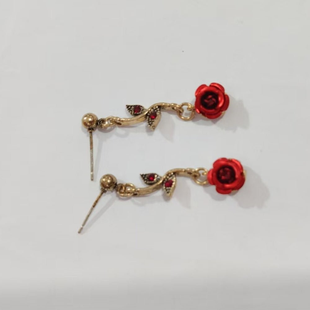 ローズモチーフアクセサリー3点セット|オフィスカジュアル レディース 通販【ミレジェネ】