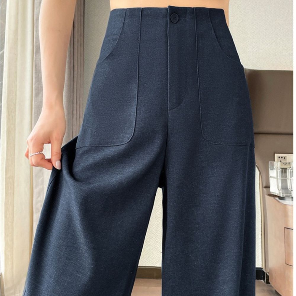 ウエストシェイプワイドパンツ