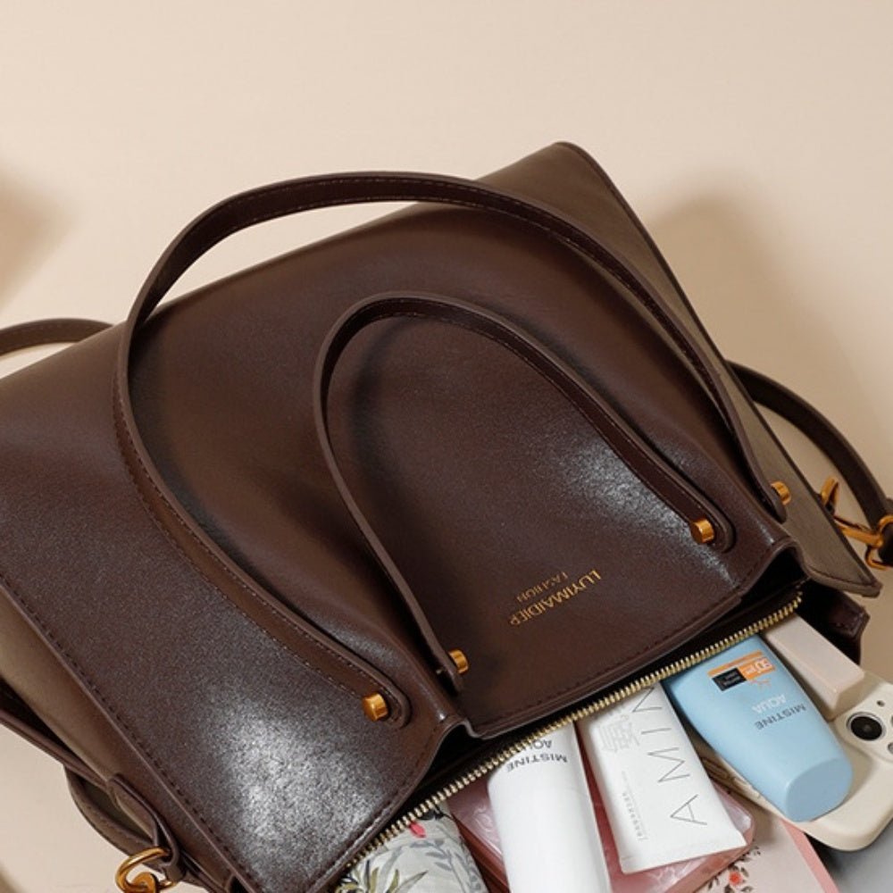 3WAYレザーBAG|オフィスカジュアル レディース 通販【ミレジェネ】
