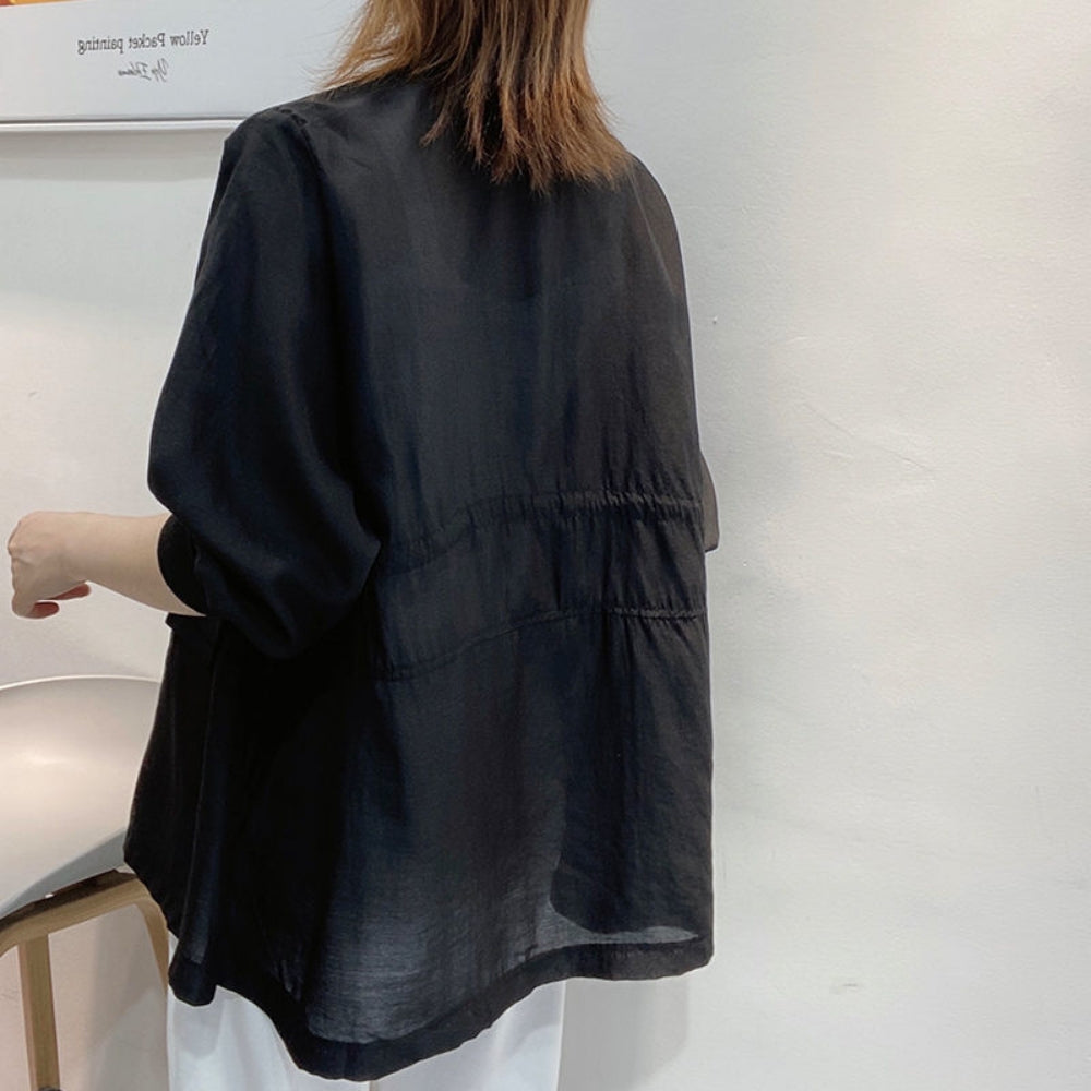 ウエストシャーリングシアーブルゾン