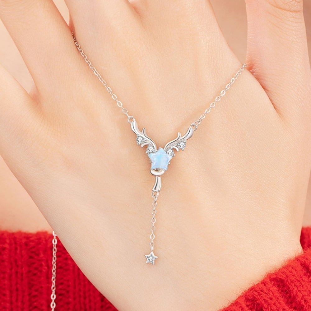 シルバー925ディアスターモチーフネックレス|オフィスカジュアル レディース 通販【ミレジェネ】