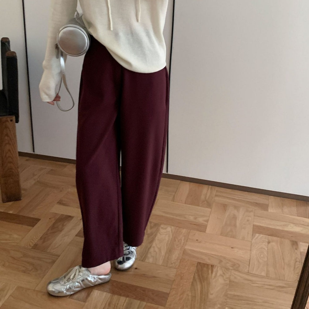 ワイドストレートパンツ