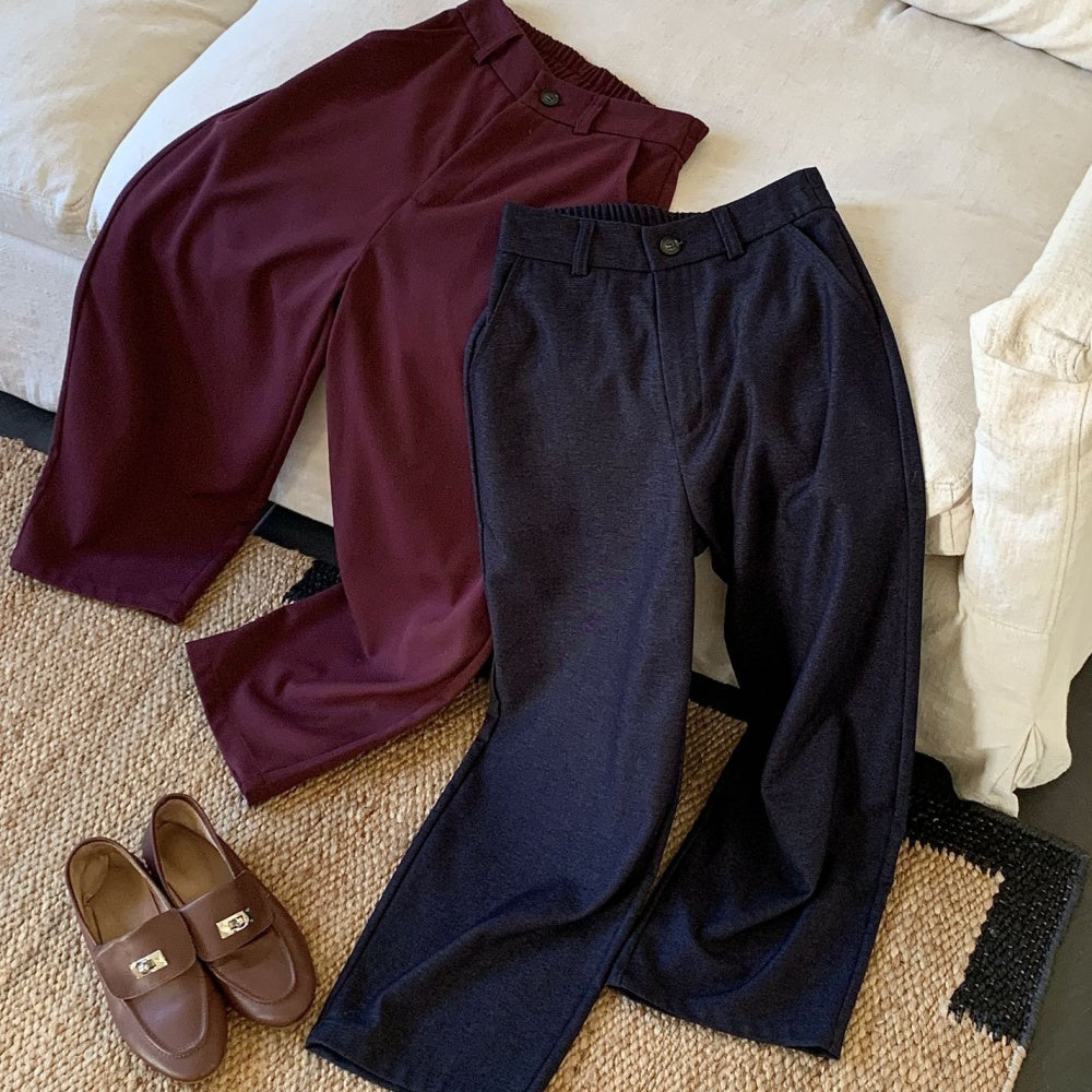 ワイドストレートパンツ
