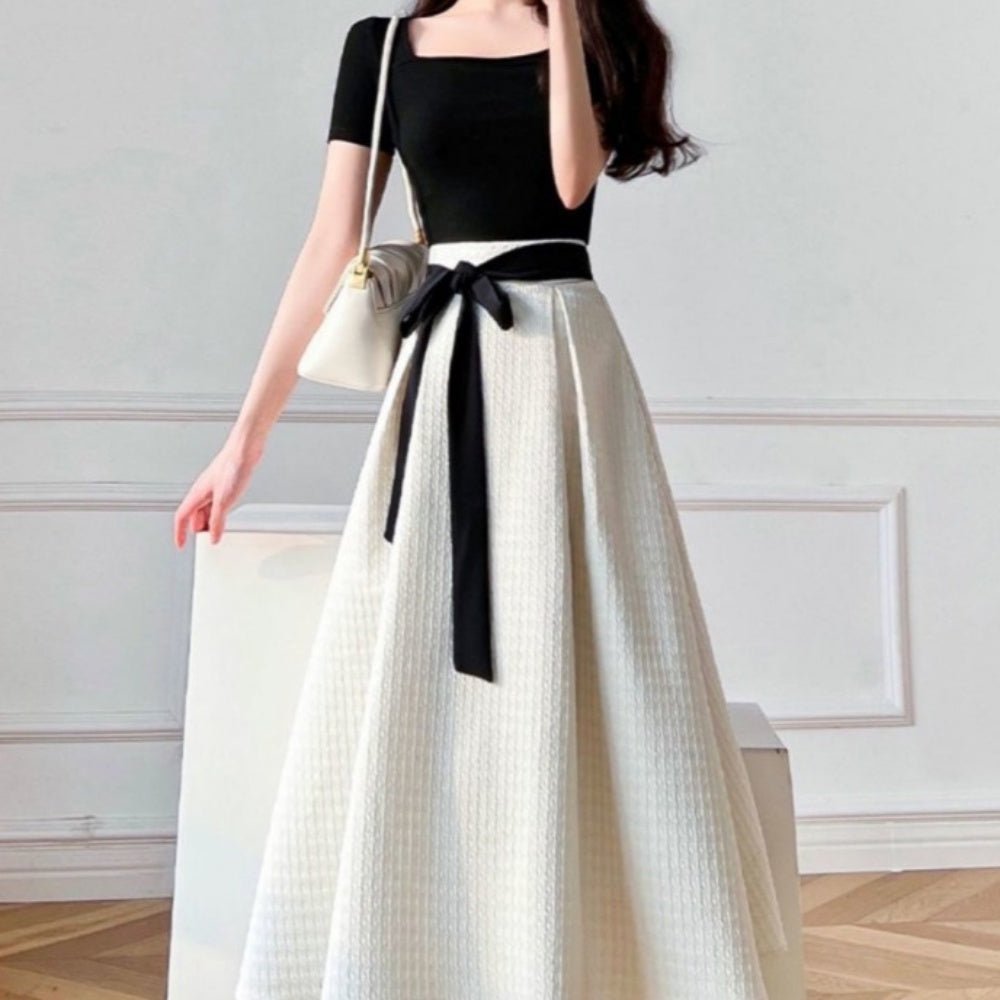 半袖Aラインワンピース|オフィスカジュアル レディース 通販【ミレジェネ】