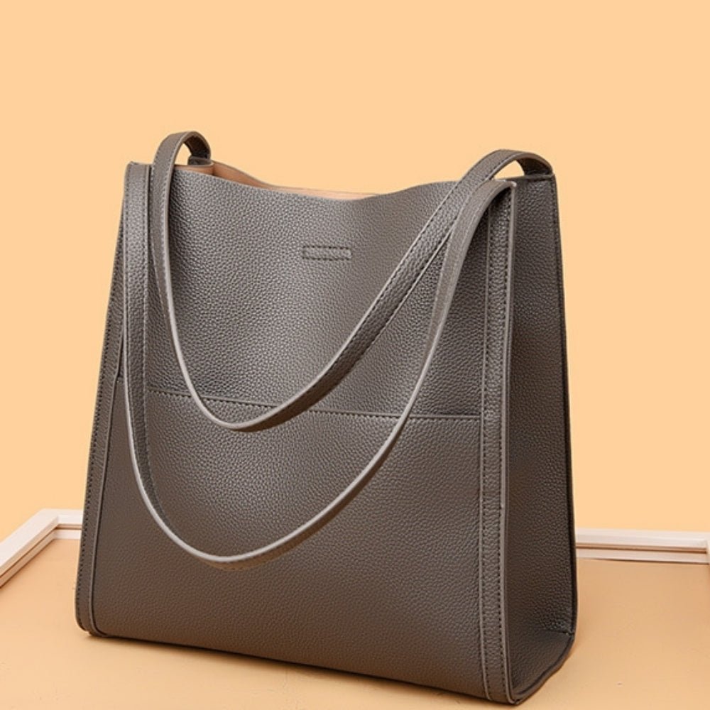 ソフトレザースクエアBAG|オフィスカジュアル レディース 通販【ミレジェネ】