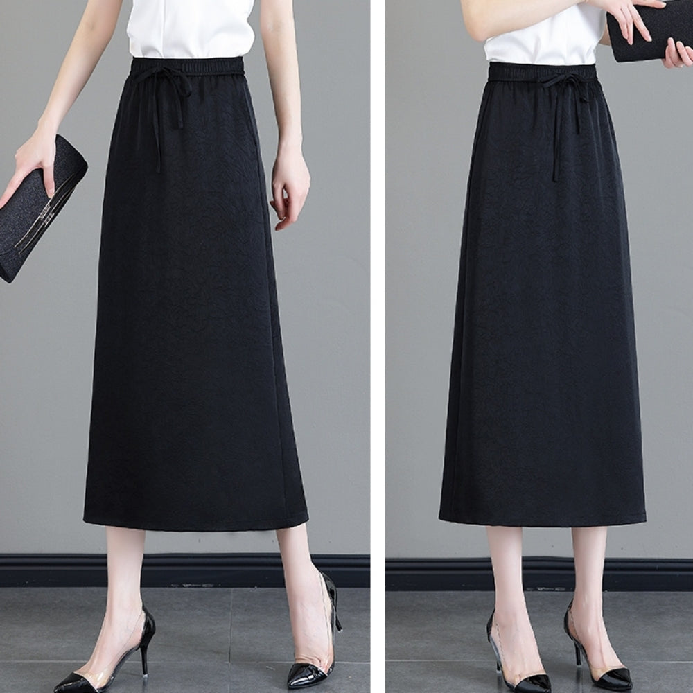 背面スリットAラインスカート