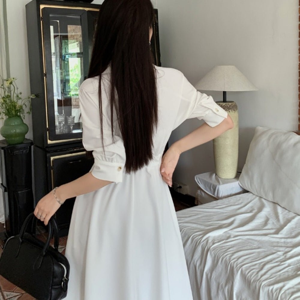 カシュクールワンピース|オフィスカジュアル レディース 通販 Millennial Generation【ミレジェネ】