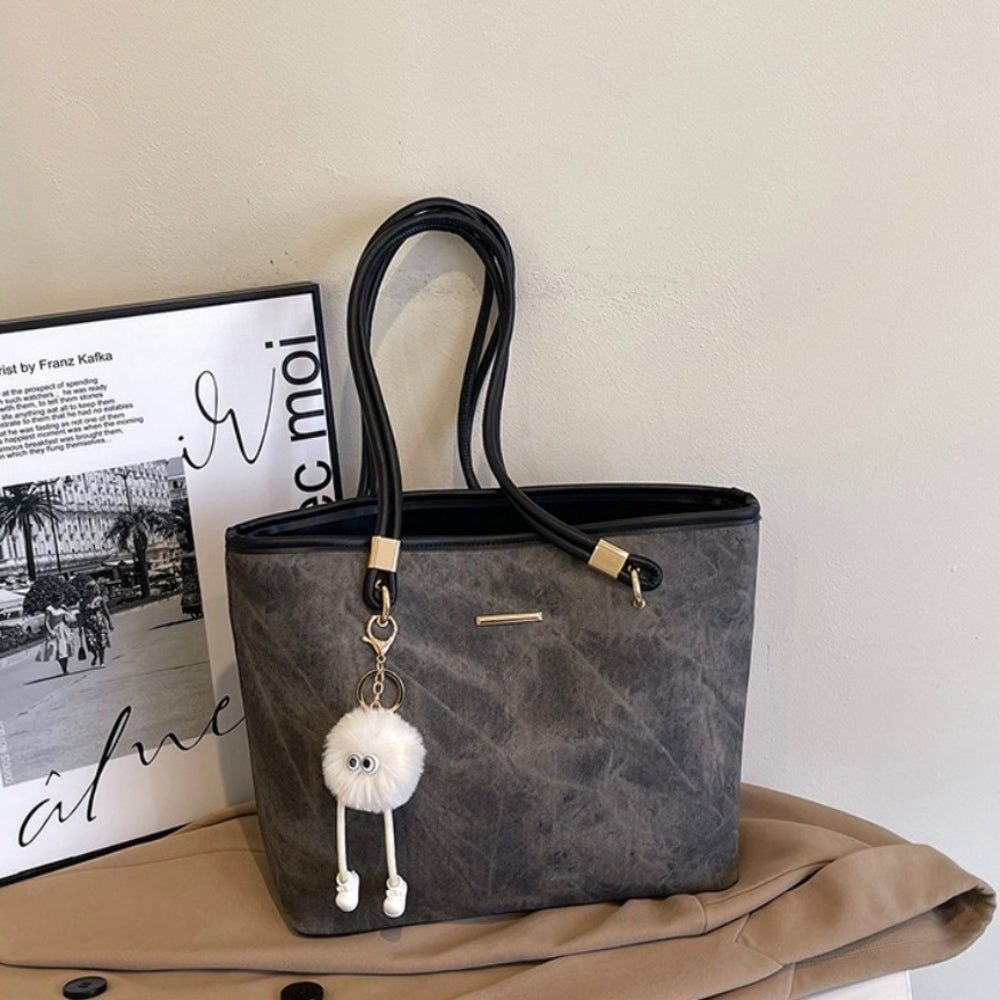 チャーム付きスクエアショルダーバッグ|オフィスカジュアル レディース 通販【ミレジェネ】