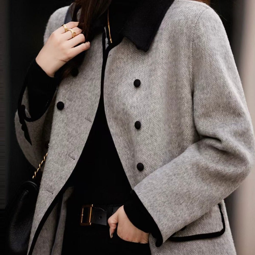 バイカラークラシックコート|オフィスカジュアル レディース 通販【ミレジェネ】