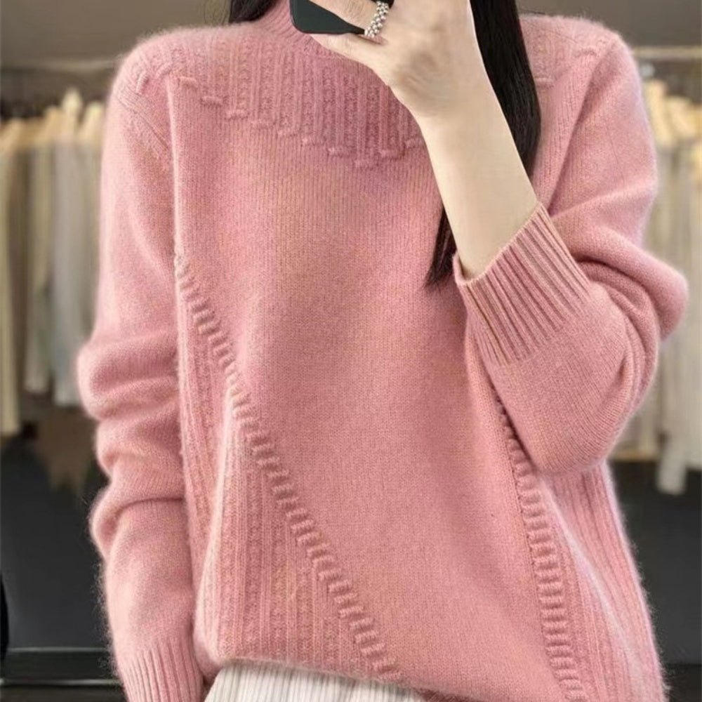 ハイネックニットセーター|オフィスカジュアル レディース 通販 Millennial Generation【ミレジェネ】