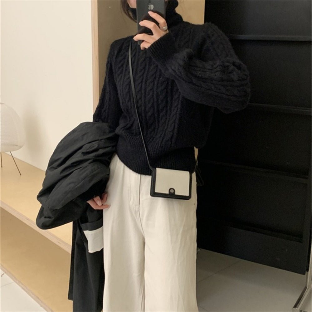 ケーブル柄プルオーバーニット|オフィスカジュアル レディース 通販 Millennial Generation【ミレジェネ】