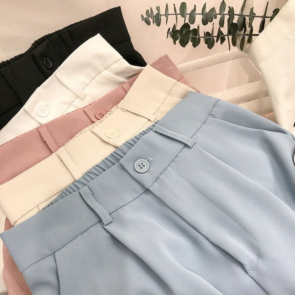 春カラーストレートパンツ|オフィスカジュアル レディース 通販【ミレジェネ】