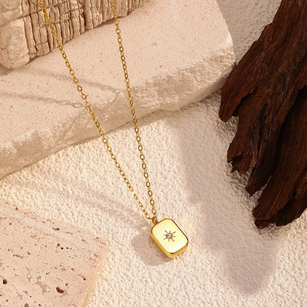 メタルペンダントトップネックレス|オフィスカジュアル レディース 通販【ミレジェネ】