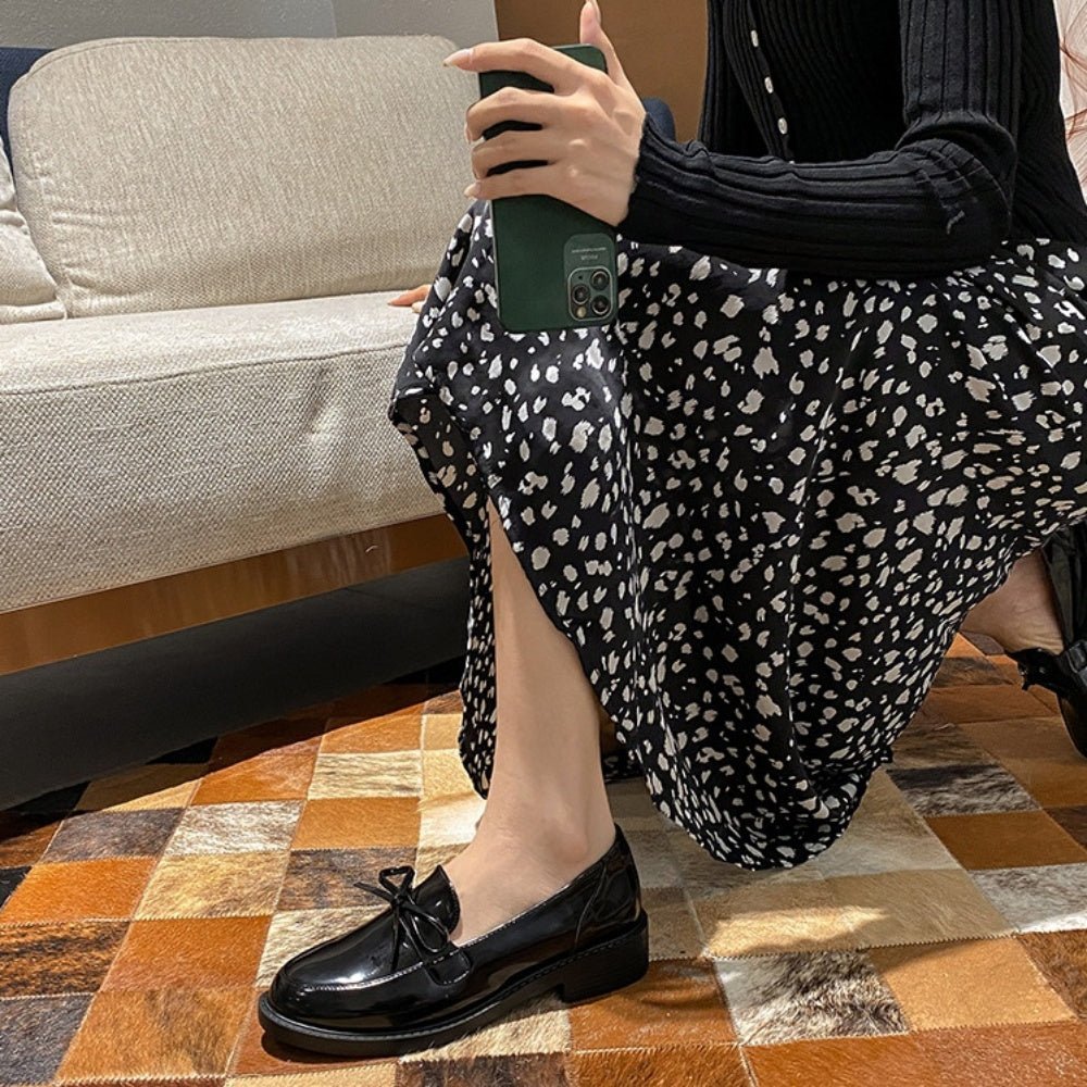 ナローリボンローファー|オフィスカジュアル レディース 通販【ミレジェネ】