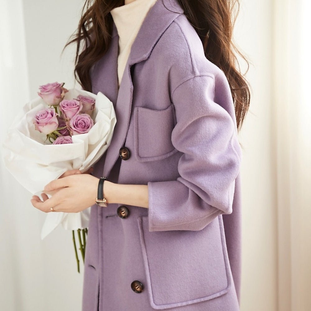 胸ポケ付きチェスターコート|オフィスカジュアル レディース 通販【ミレジェネ】