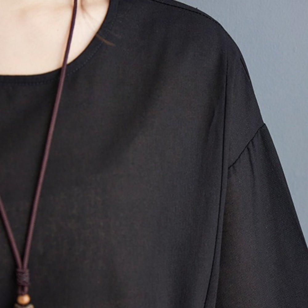 クルーネックルームワンピース|オフィスカジュアル レディース 通販【ミレジェネ】