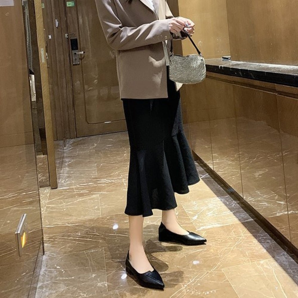 ソフトレザーパンプス|オフィスカジュアル レディース 通販【ミレジェネ】