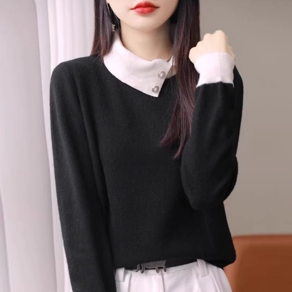 襟付きニット|オフィスカジュアル レディース 通販 Millennial Generation【ミレジェネ】