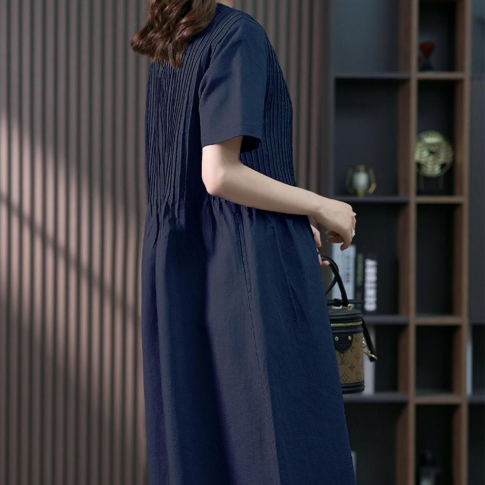 ピンタックワンピース|オフィスカジュアル レディース 通販 Millennial Generation【ミレジェネ】