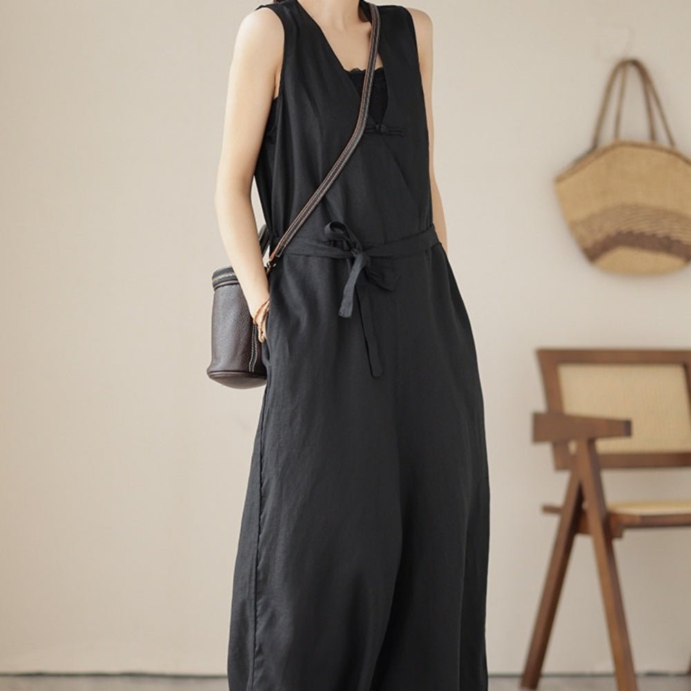 カシュクールオールインワン|オフィスカジュアル レディース 通販【ミレジェネ】