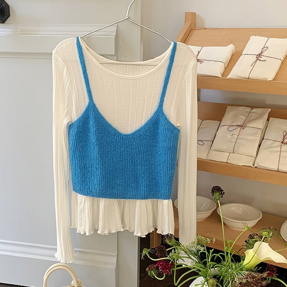 裾フリルカットソートップス|オフィスカジュアル レディース 通販【ミレジェネ】