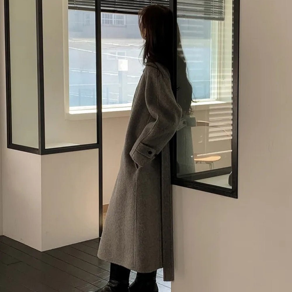 ステンカラーロングコート|オフィスカジュアル レディース 通販【ミレジェネ】