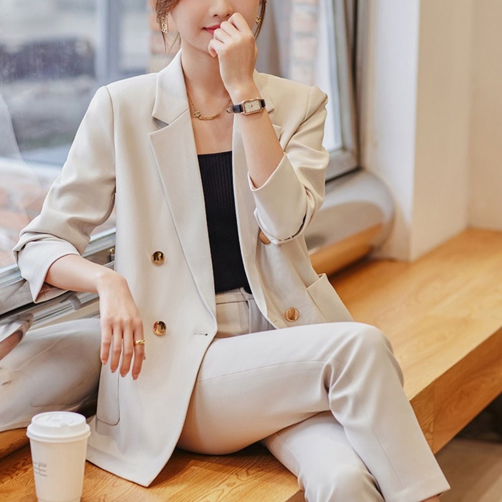 センターラインテーパードパンツ|オフィスカジュアル レディース 通販 Millennial Generation【ミレジェネ】