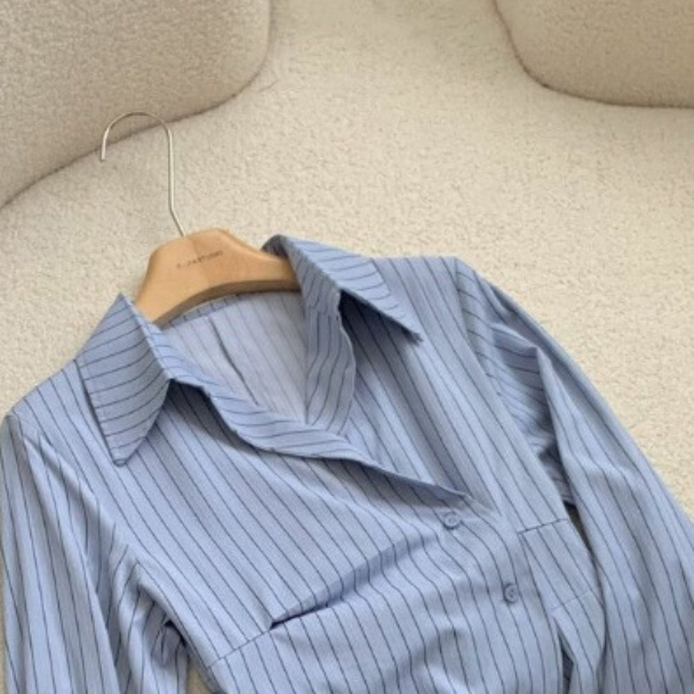 ウエストシェイプシルエットシャツ|オフィスカジュアル レディース 通販【ミレジェネ】