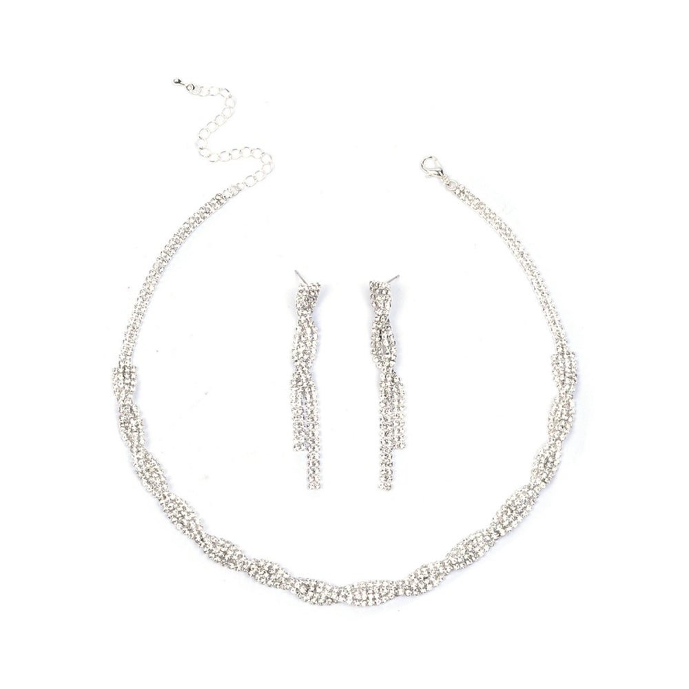 ツイストビジューアクセサリーセット|オフィスカジュアル レディース 通販【ミレジェネ】