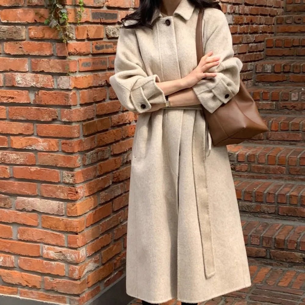 ステンカラーロングコート|オフィスカジュアル レディース 通販【ミレジェネ】