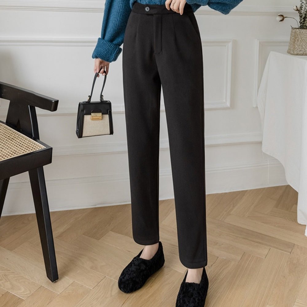 テーパードタックパンツ|オフィスカジュアル レディース 通販【ミレジェネ】