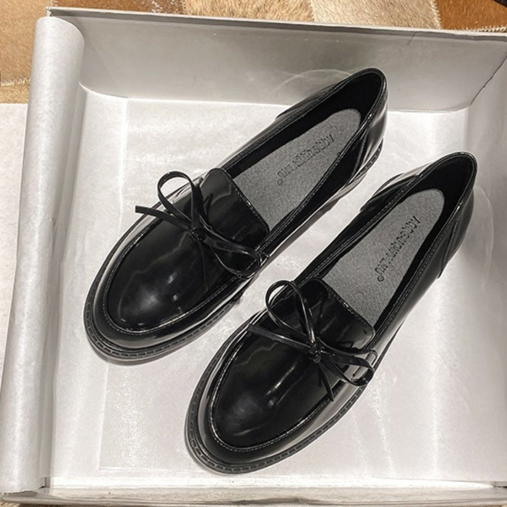 ナローリボンローファー|オフィスカジュアル レディース 通販【ミレジェネ】