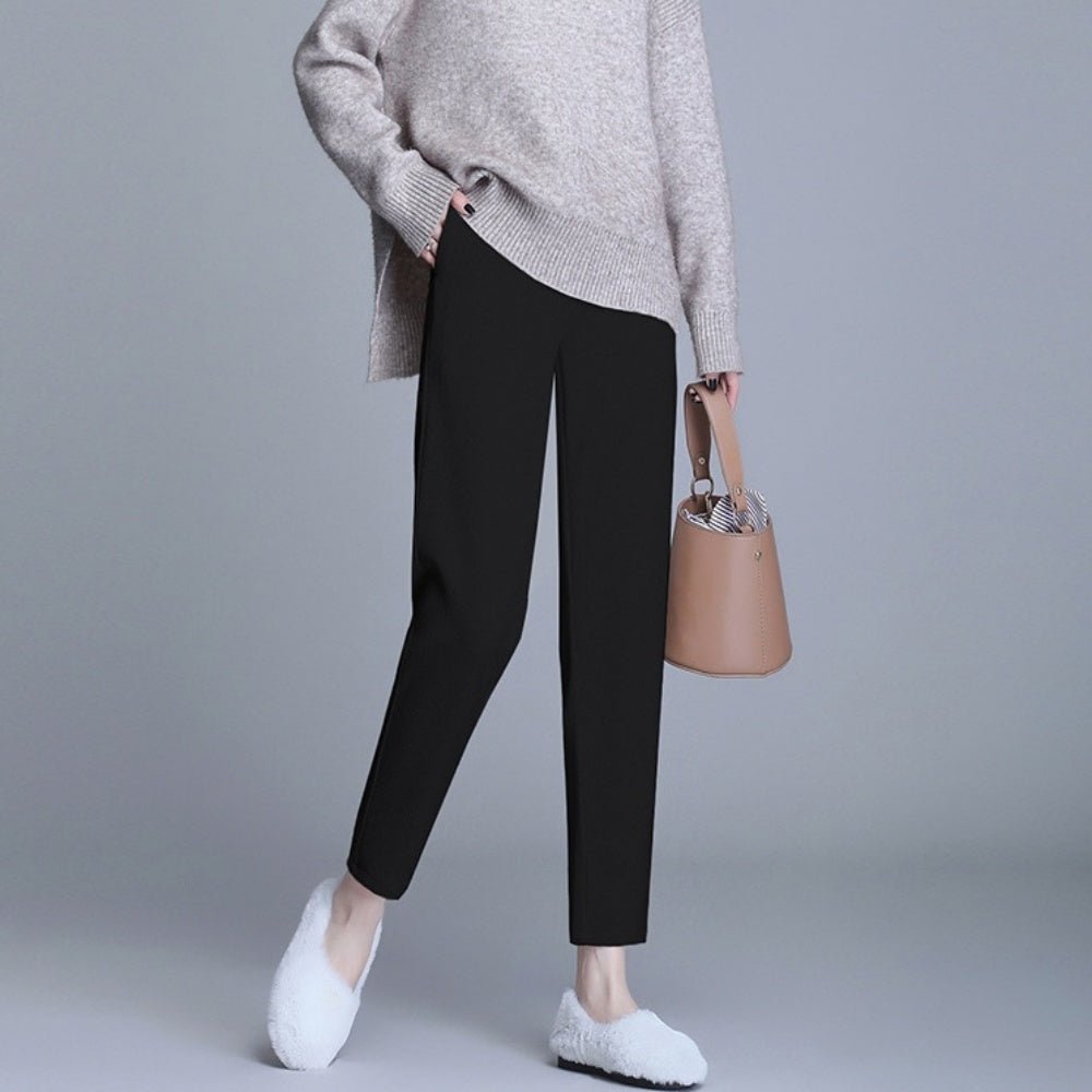 コーデュロイストレッチテーパードパンツ|オフィスカジュアル レディース 通販【ミレジェネ】