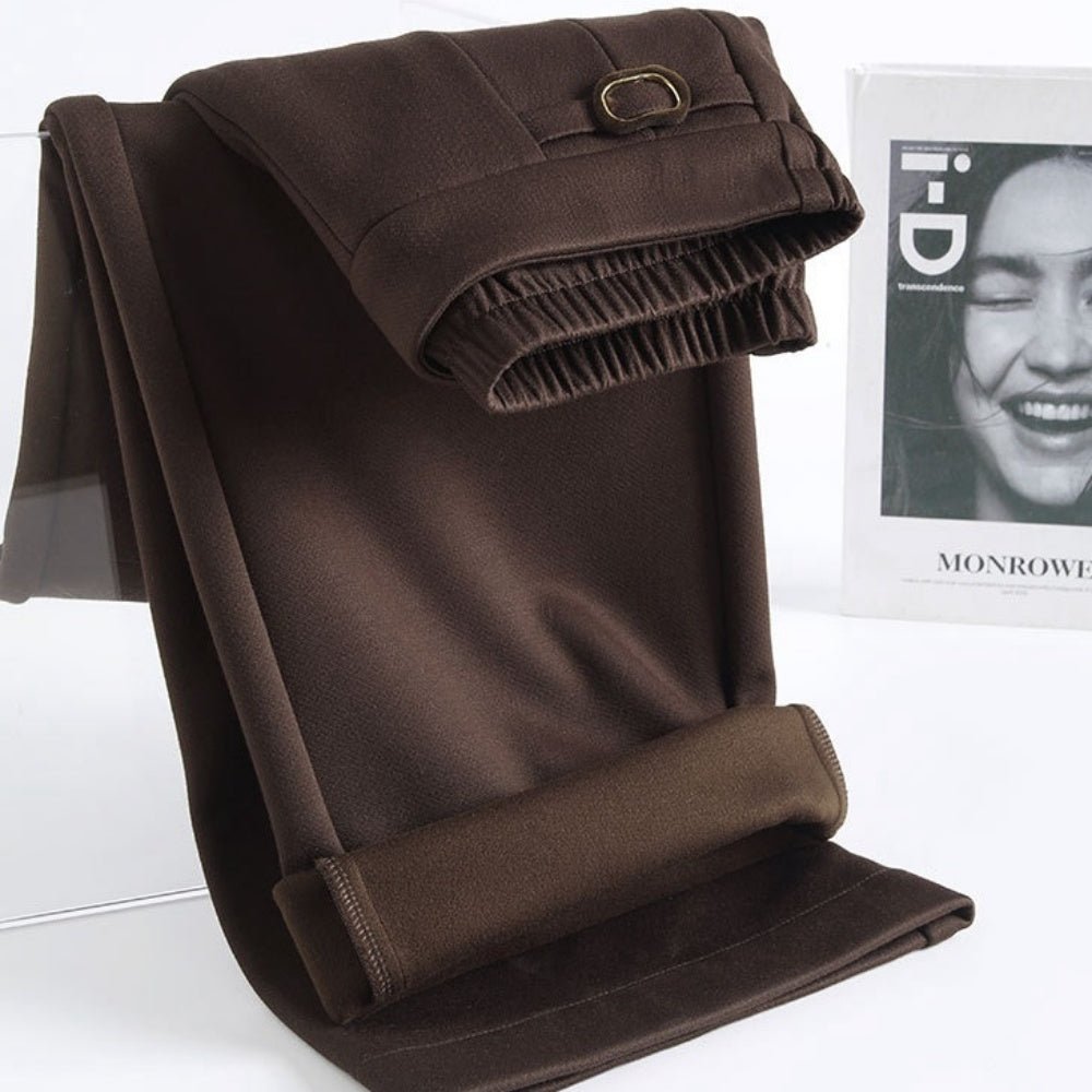 裏起毛スラックスパンツ|オフィスカジュアル レディース 通販【ミレジェネ】