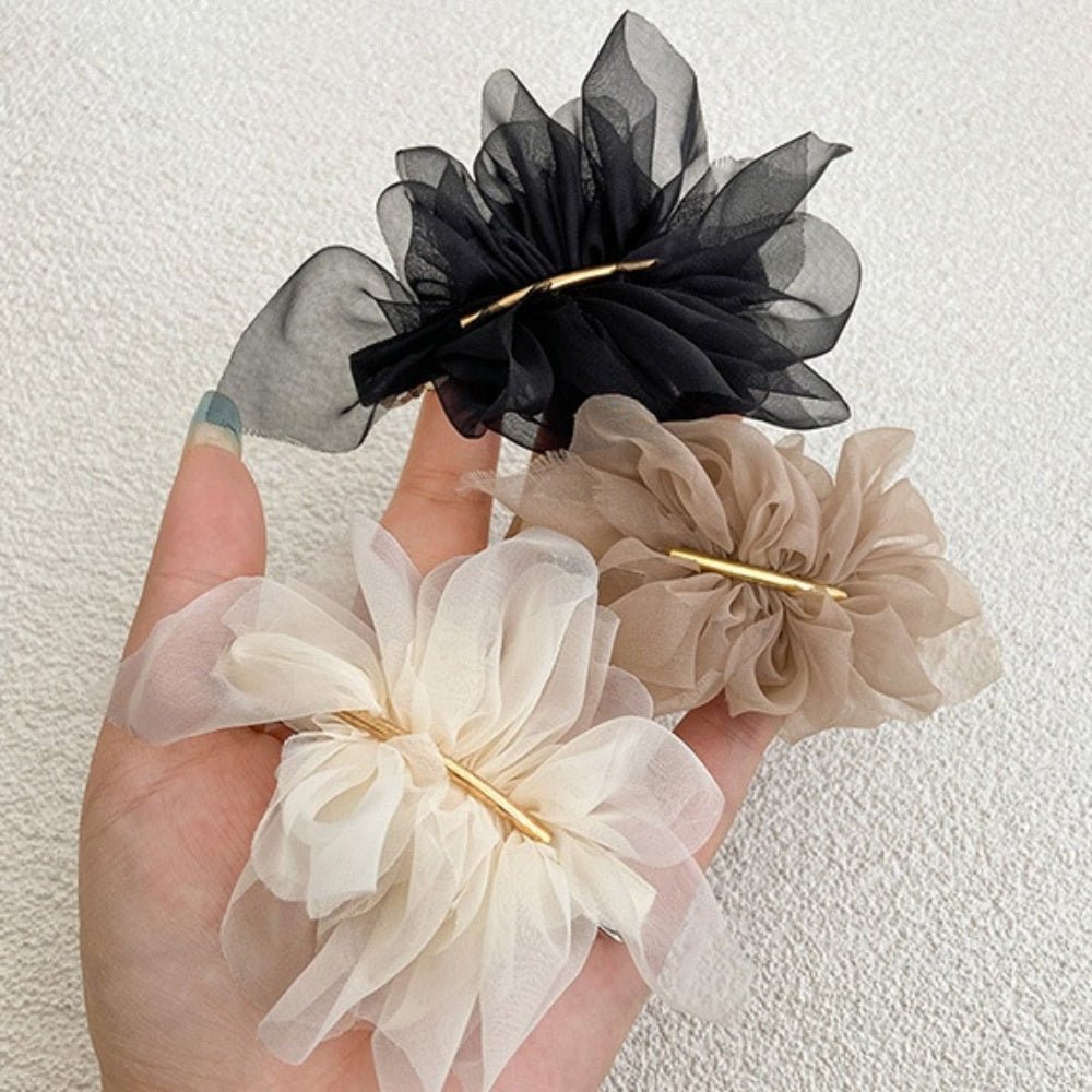 ボリュームシフォンバレッタ|オフィスカジュアル レディース 通販【ミレジェネ】