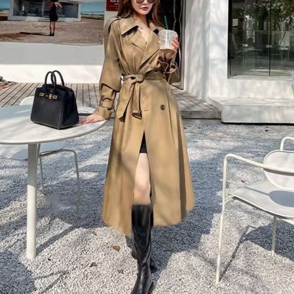 ロングトレンチコート|オフィスカジュアル レディース 通販【ミレジェネ】