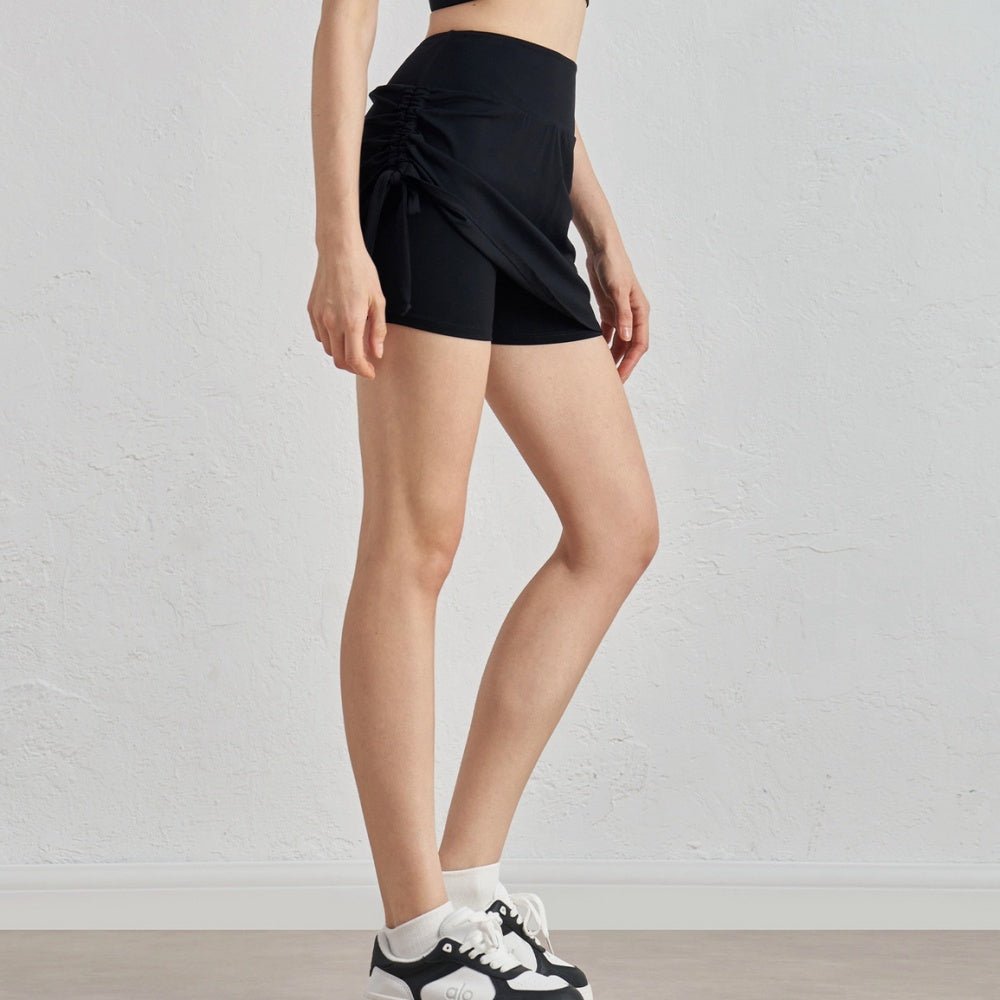 サイドギャザースカート|オフィスカジュアル レディース 通販【ミレジェネ】