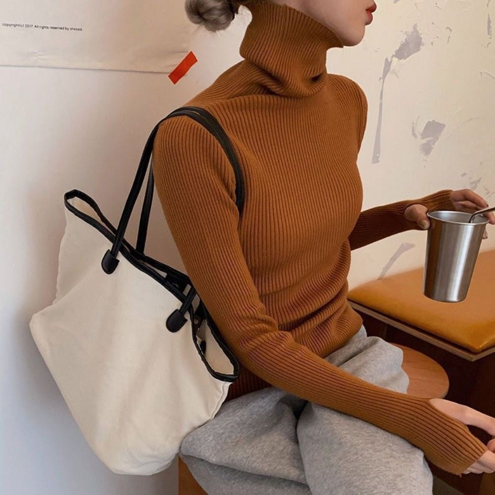 タートルネックニット|オフィスカジュアル レディース 通販【ミレジェネ】